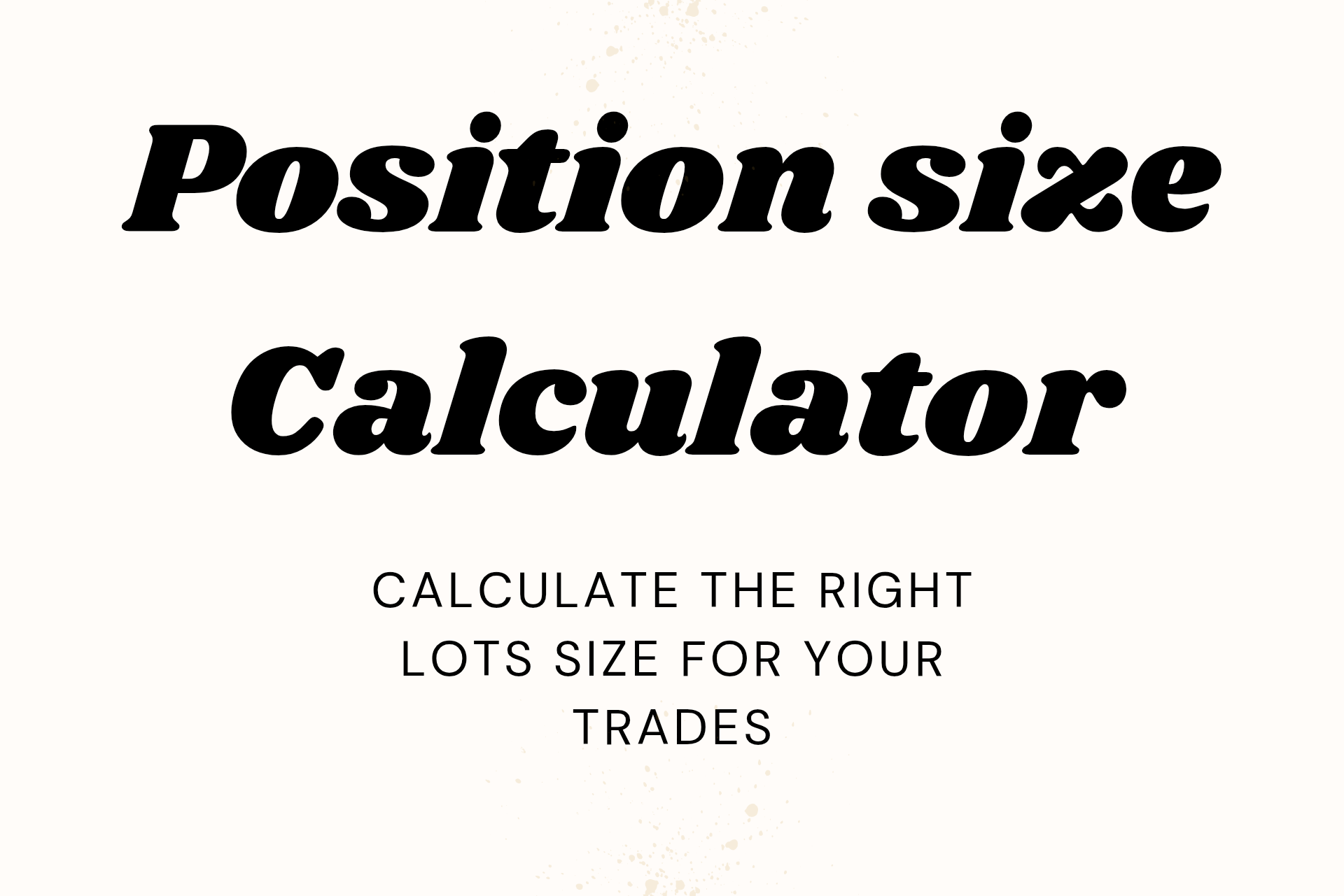 Position Size Calculator 20250128 093707 0000