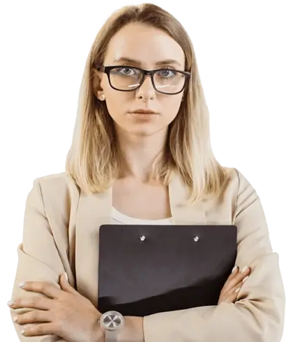 lady marketer posing PFZ9CXF